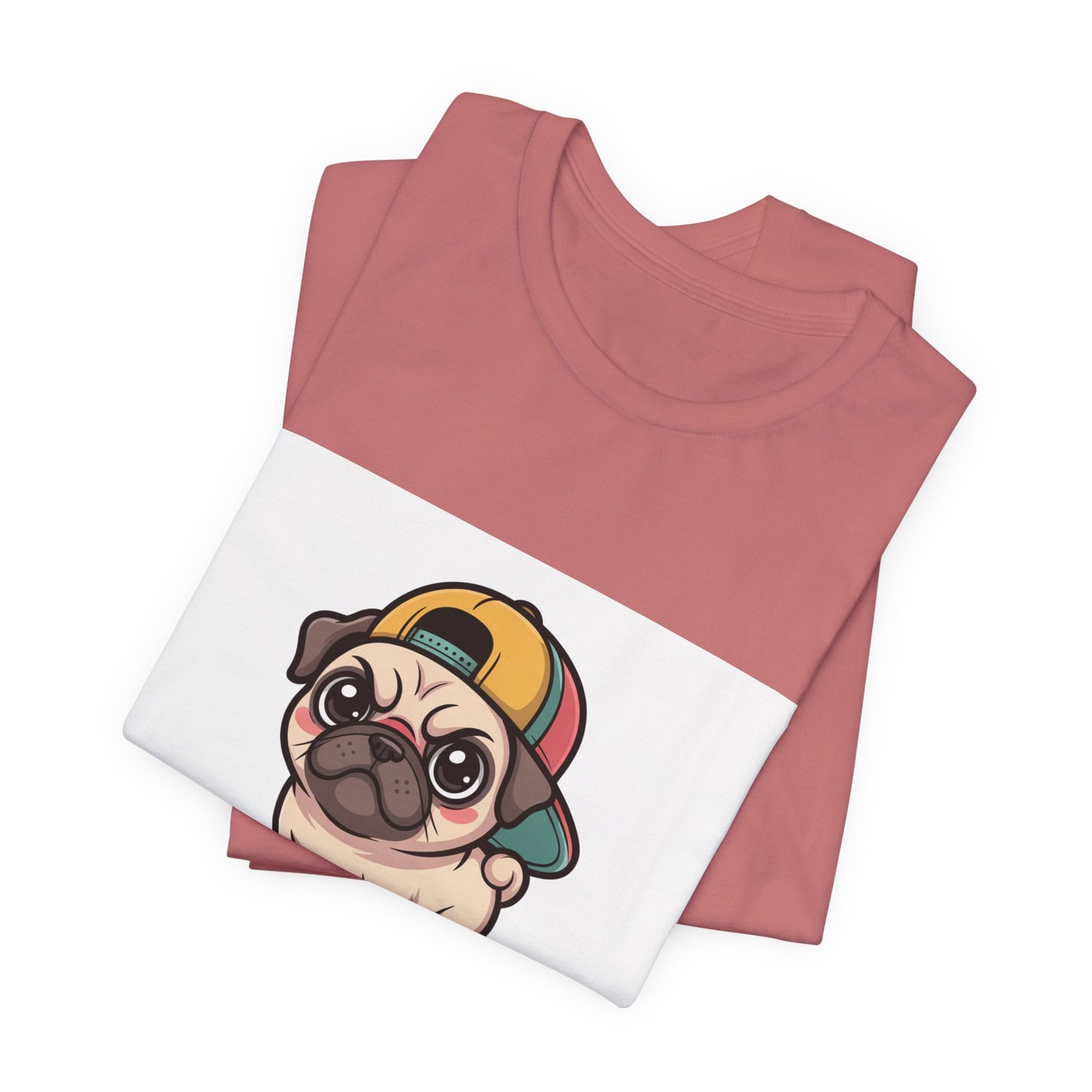 Happiness Is A Warm Pug - Funny Pug T-Shirt for Dog Lovers