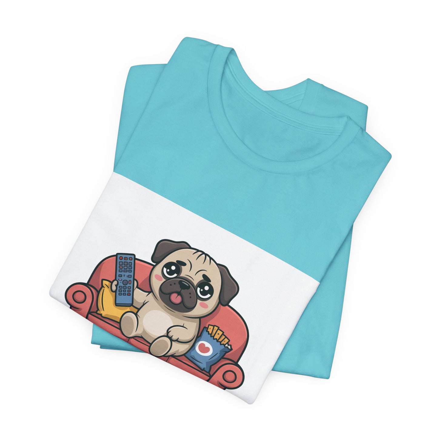 Professional Couch Potato - Funny Pug T-Shirt for Dog Lovers