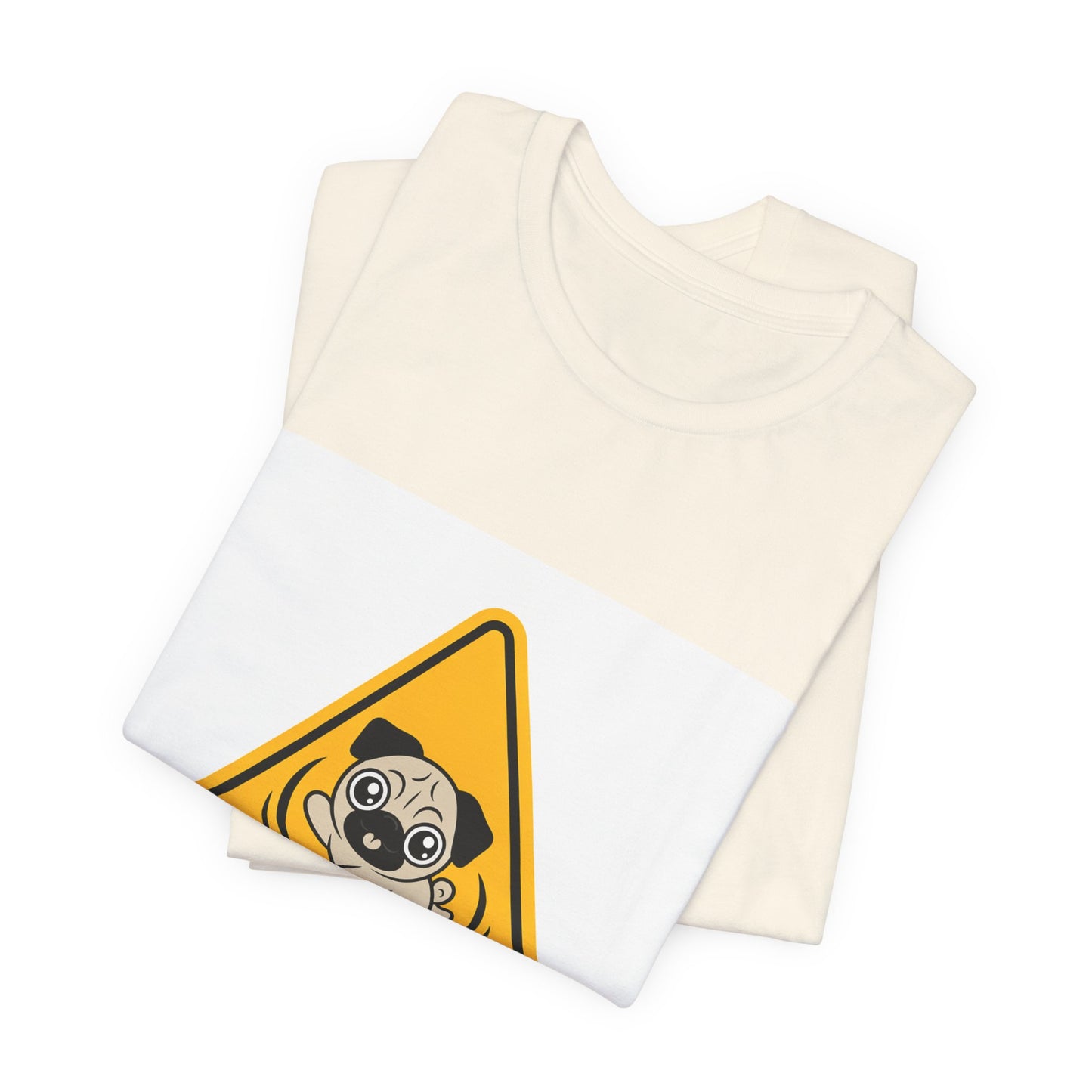 Warning: Excessive Wiggling Ahead - Funny Pug T-Shirt