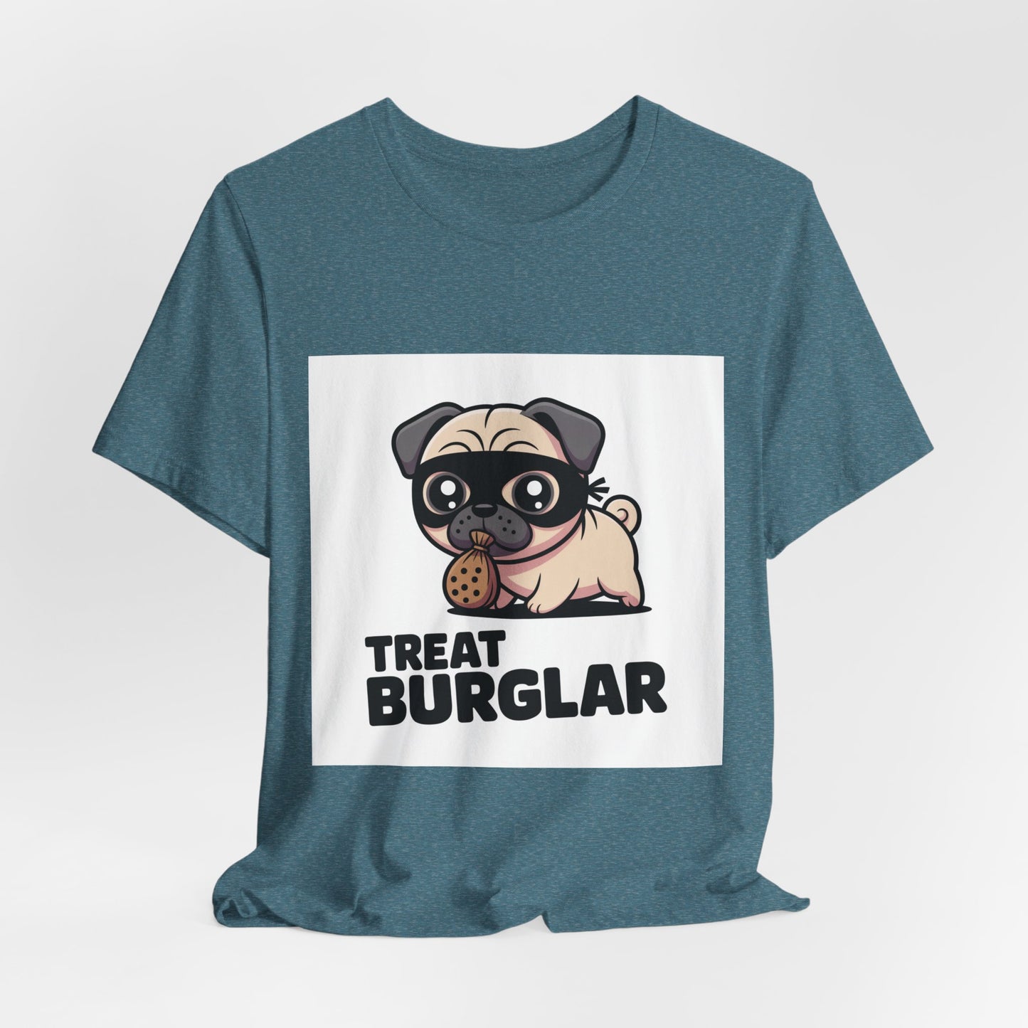Treat Burglar - Funny Pug T-Shirt for Dog Lovers