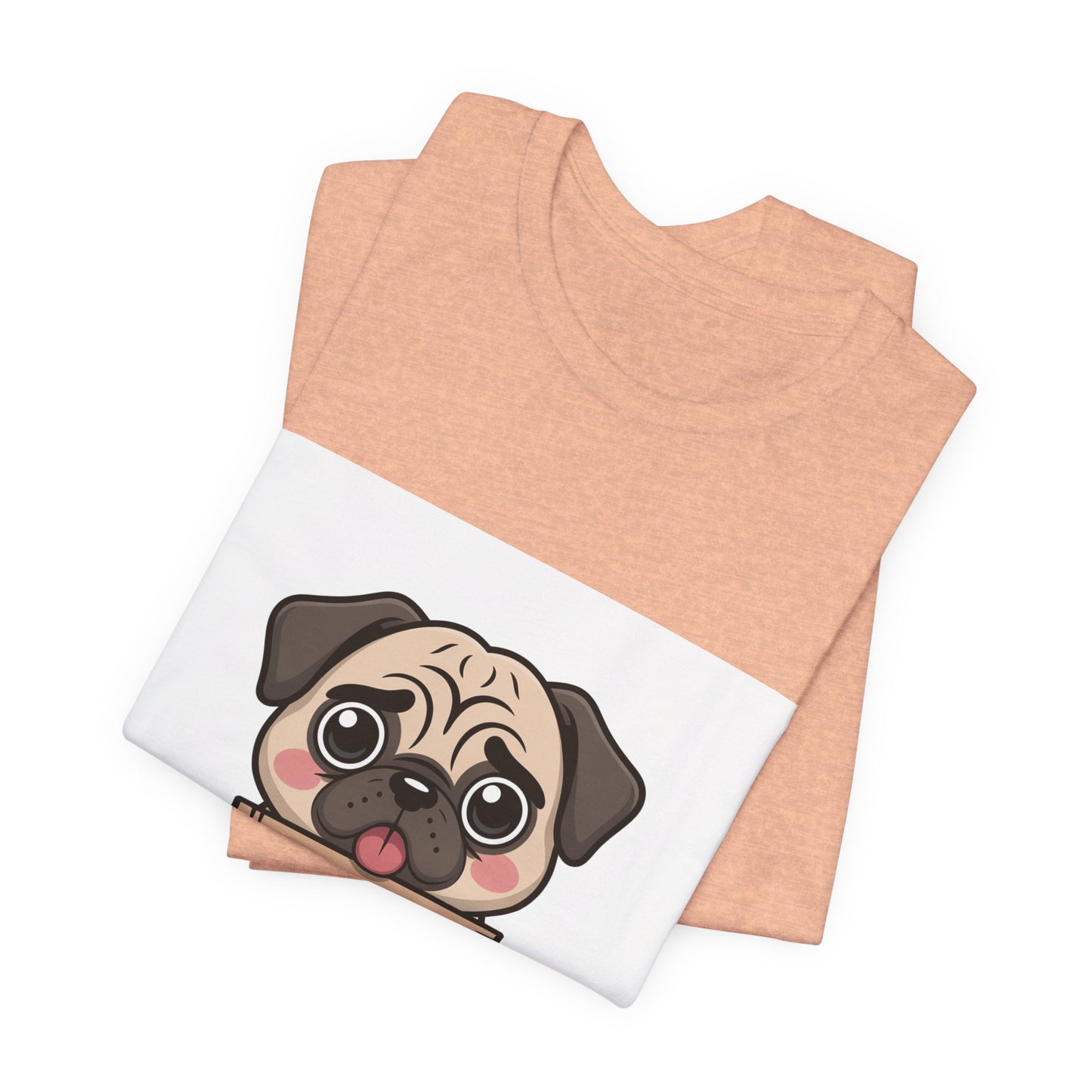 Will Work For Treats - Funny Pug T-Shirt for Dog Lovers