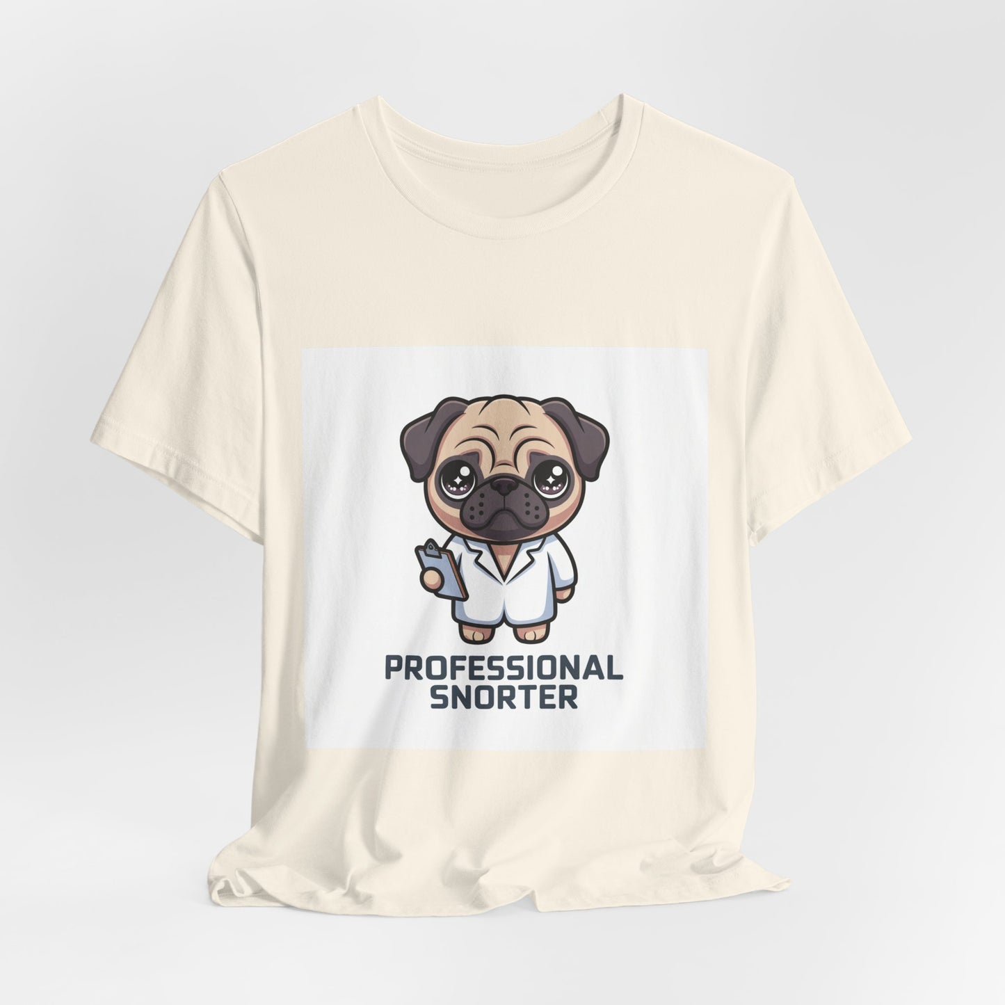 Professional Snorter - Funny Pug T-Shirt for Dog Lovers