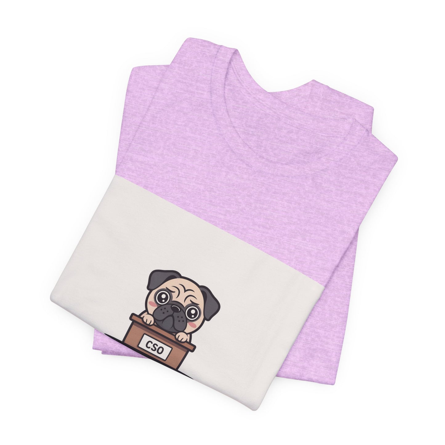 Chief Snorting Officer - Funny Pug T-Shirt for Dog Lovers