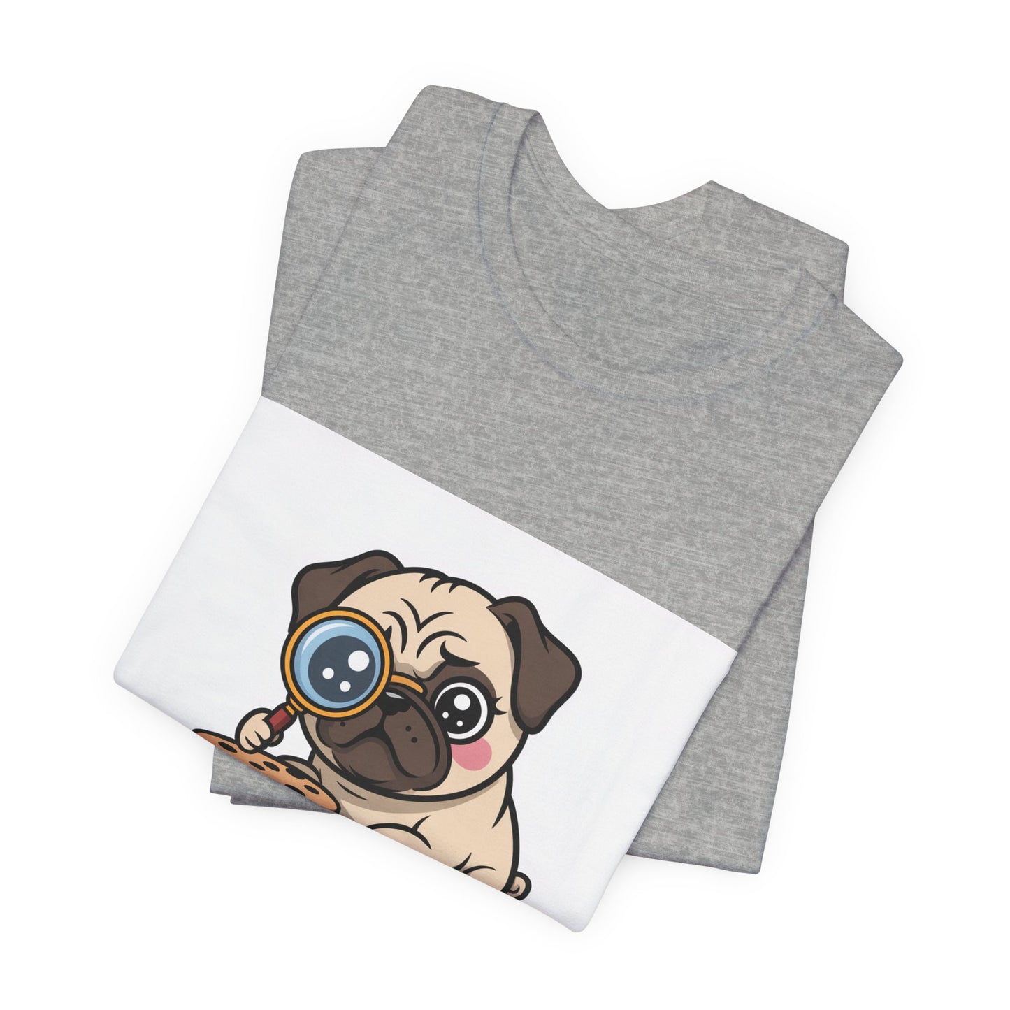 Snack Connoisseur - Funny Pug T-Shirt for Dog Lovers