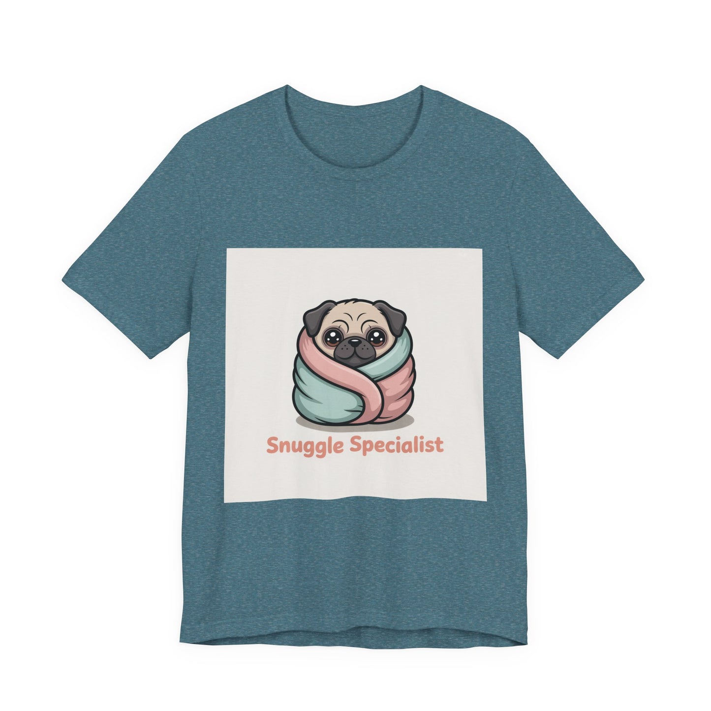 Snuggle Specialist - Funny Pug T-Shirt for Dog Lovers