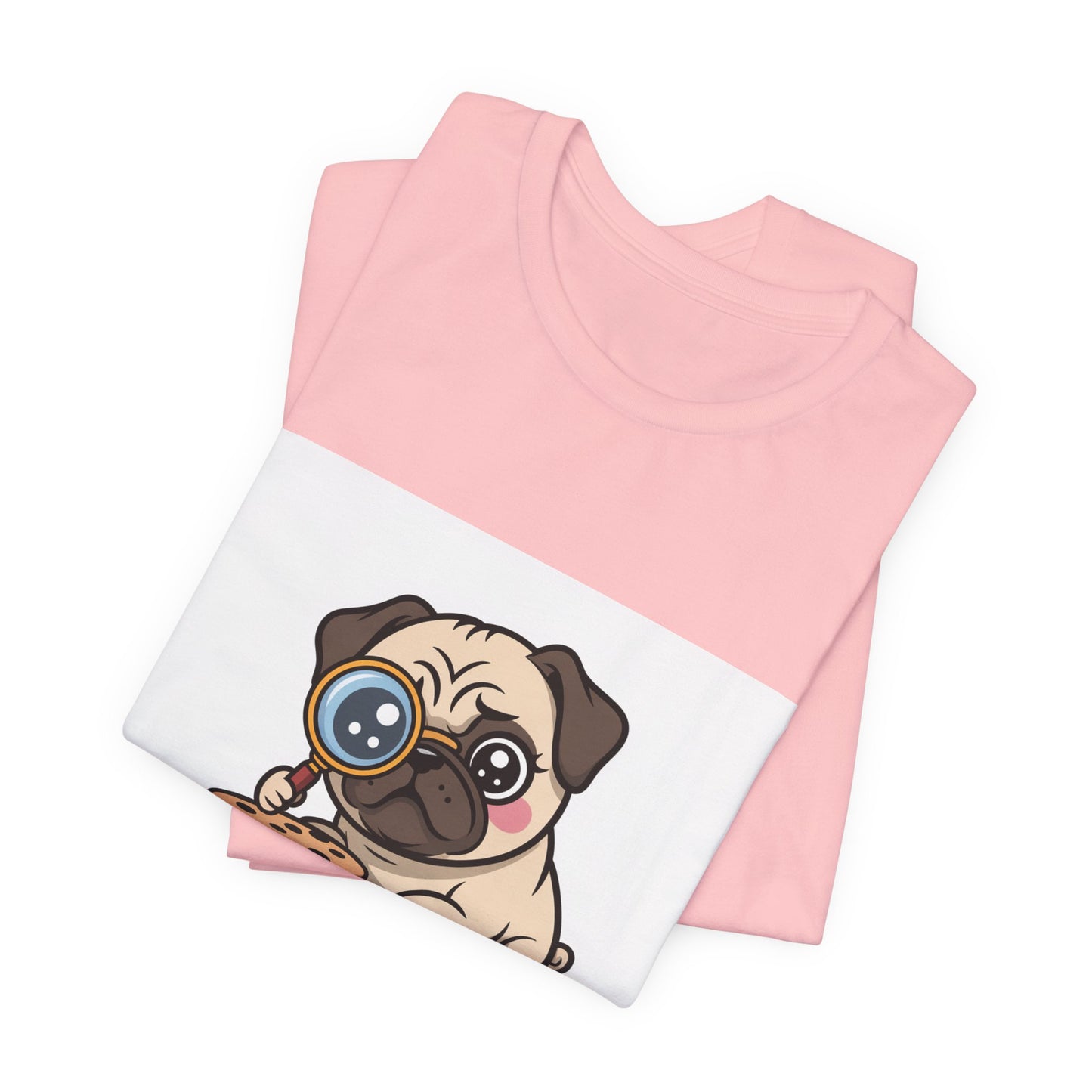 Snack Connoisseur - Funny Pug T-Shirt for Dog Lovers