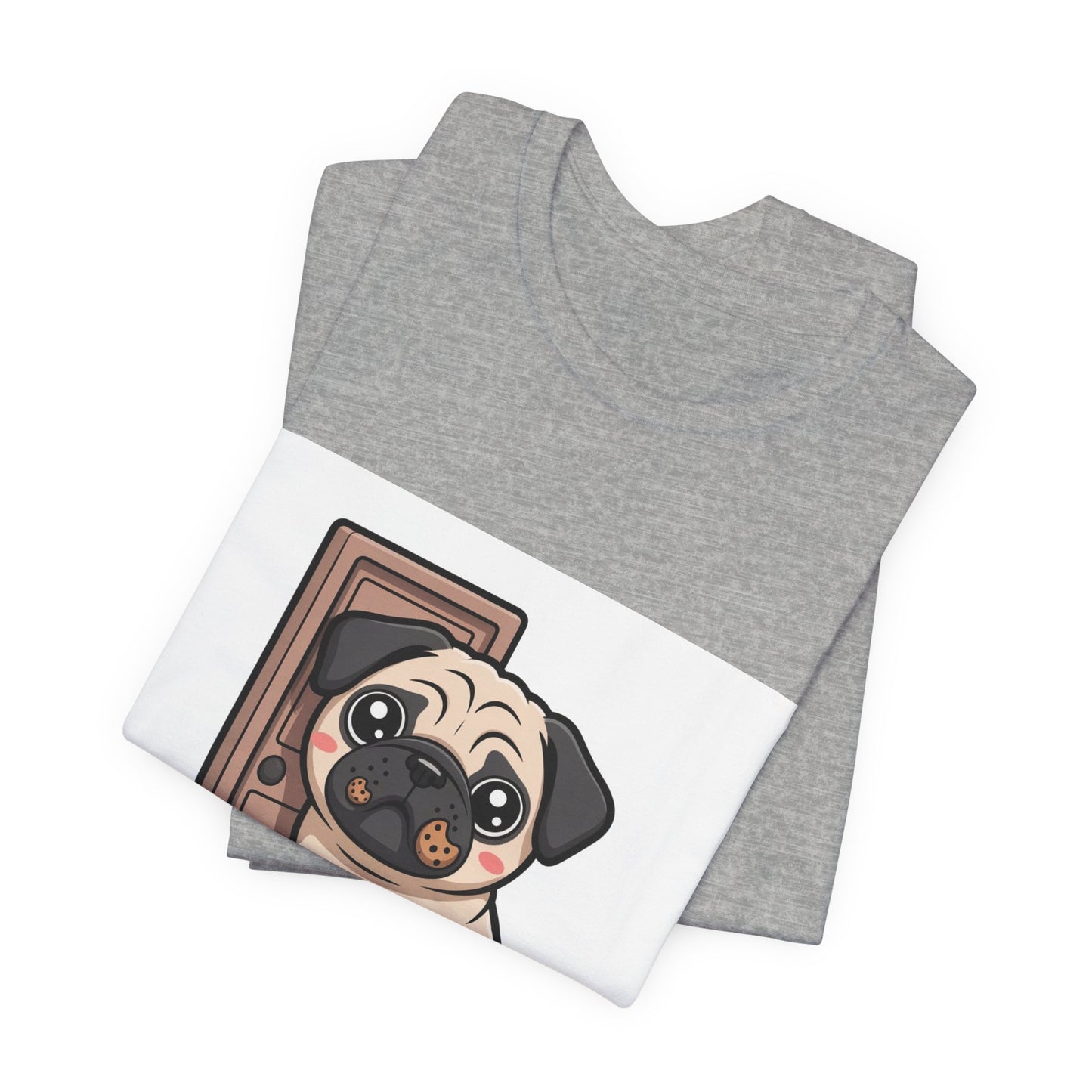 Sorry I'm Late My Pug Needed One More Snack - Funny Pug T-Shirt for Dog Lovers