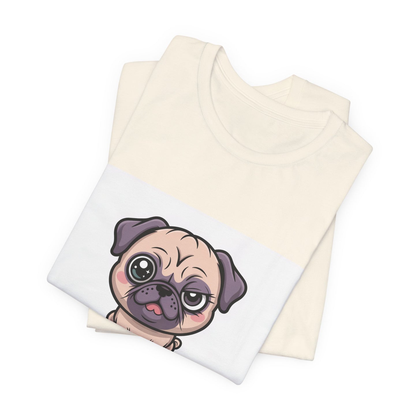 Cute But Psycho - Funny Pug T-Shirt for Dog Lovers