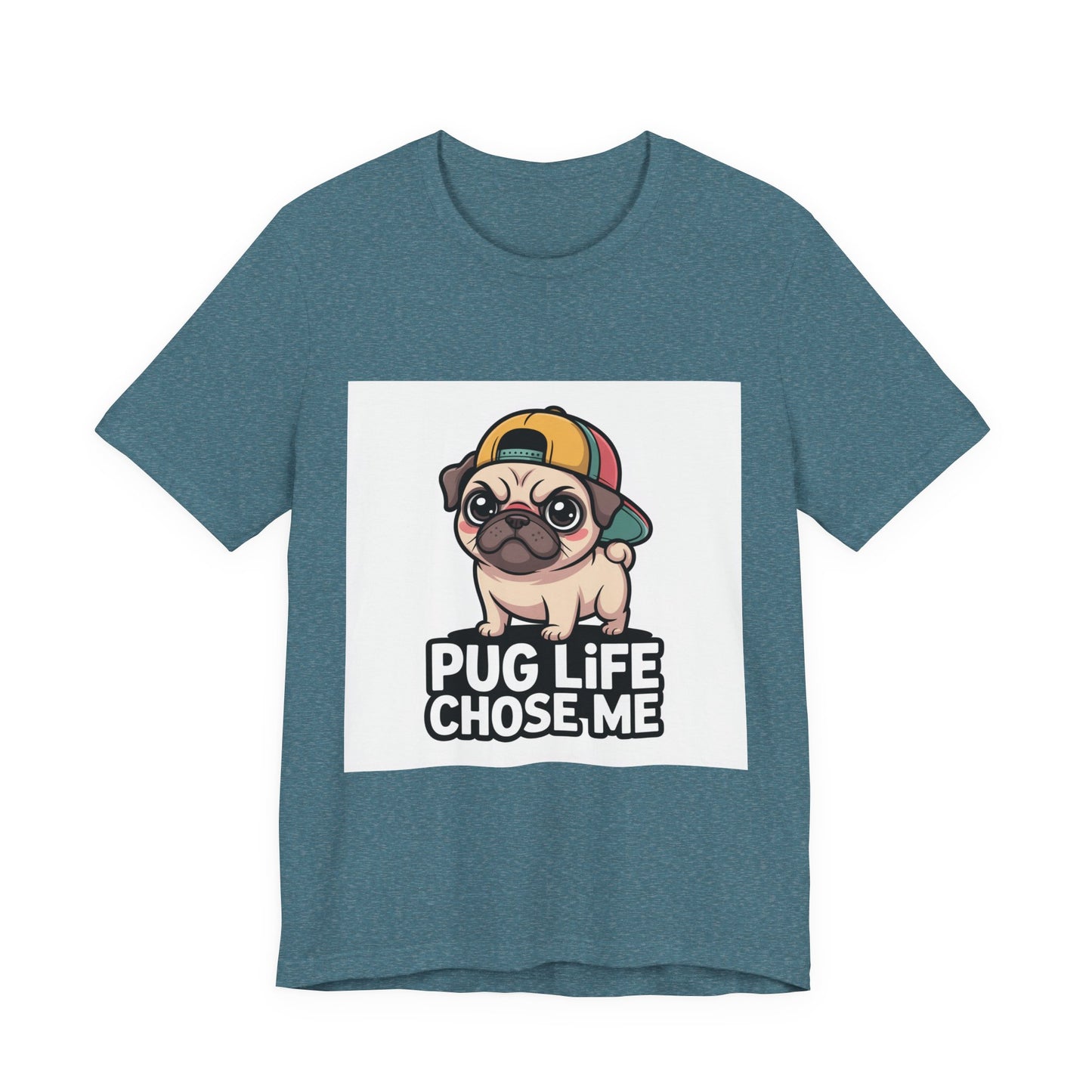 Happiness Is A Warm Pug - Funny Pug T-Shirt for Dog Lovers