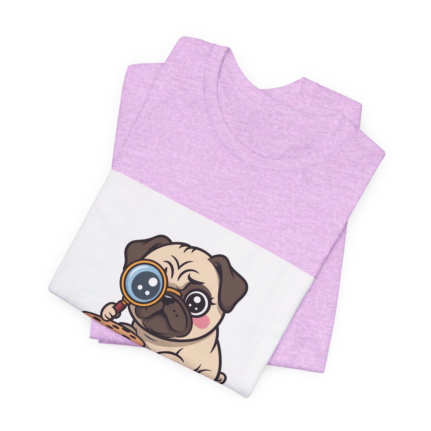 Snack Connoisseur - Funny Pug T-Shirt for Dog Lovers