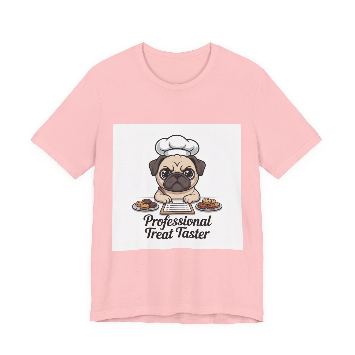 Professional Treat Taster - Funny Pug T-Shirt for Dog Lovers