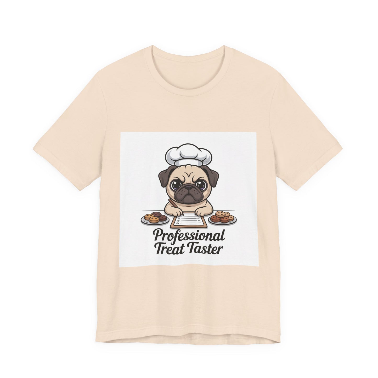 Professional Treat Taster - Funny Pug T-Shirt for Dog Lovers