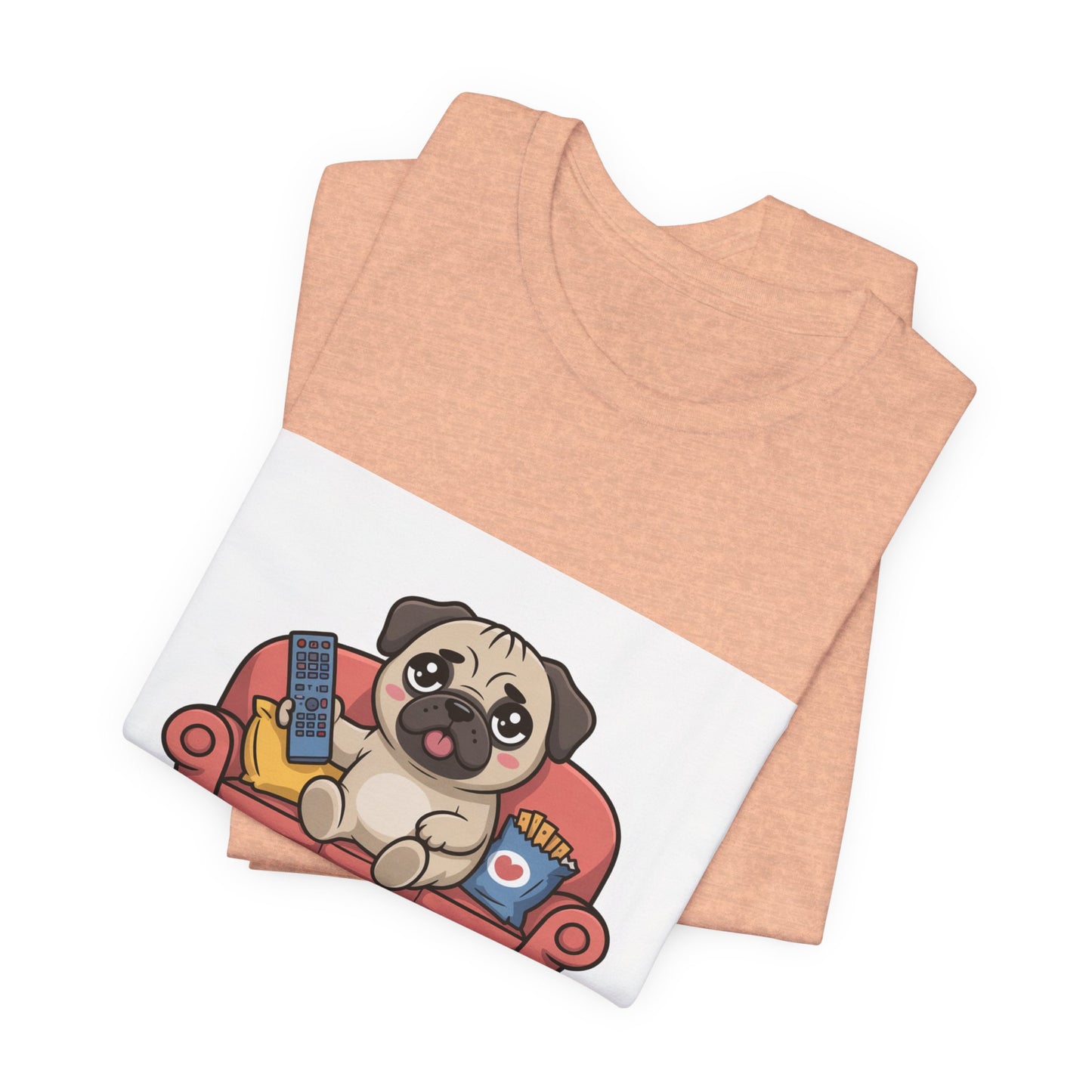 Professional Couch Potato - Funny Pug T-Shirt for Dog Lovers