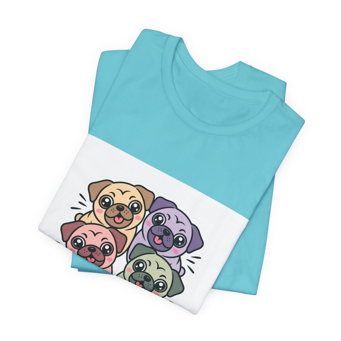Squad Snorts Together - Funny Pug T-Shirt for Dog Lovers