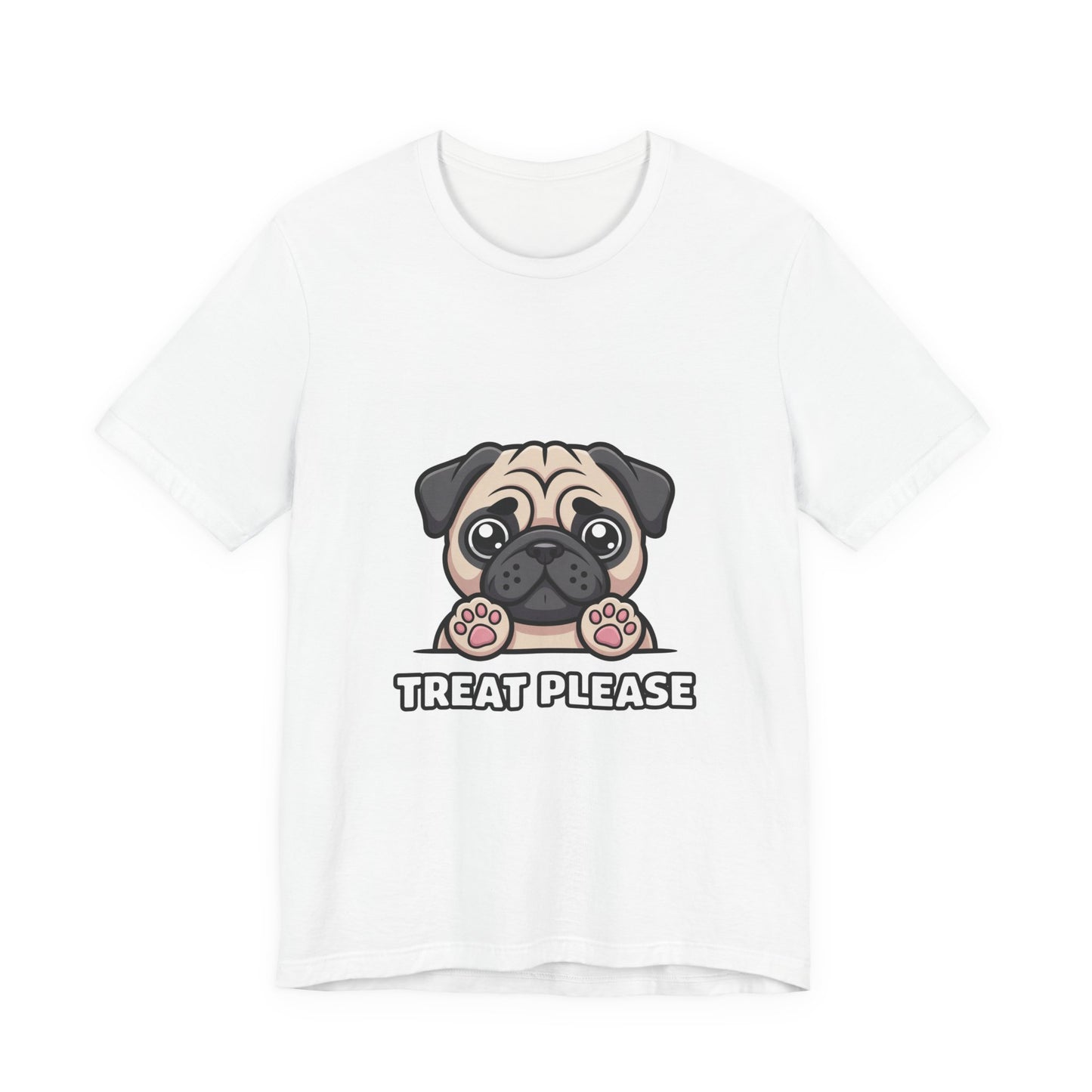 Treat Please - Funny Pug T-Shirt for Dog Lovers