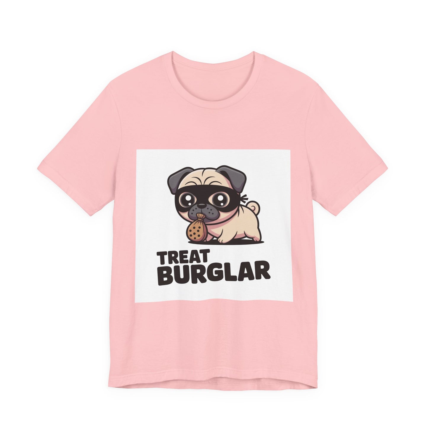 Treat Burglar - Funny Pug T-Shirt for Dog Lovers