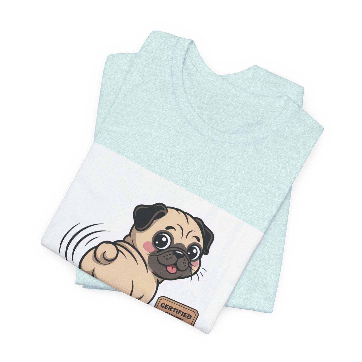 Professional Butt Wiggler - Funny Pug T-Shirt for Dog Lovers