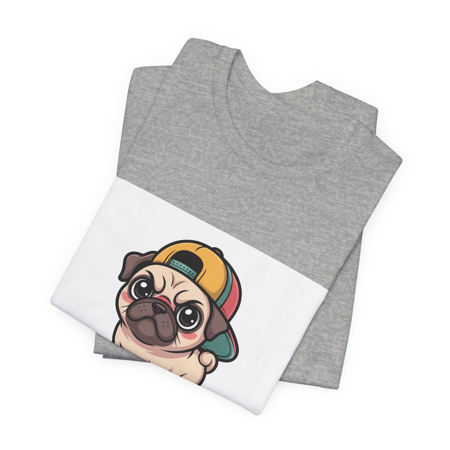 Happiness Is A Warm Pug - Funny Pug T-Shirt for Dog Lovers