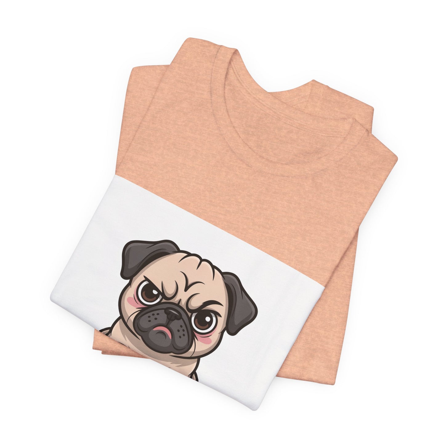 Resting Pug Face - Funny Pug T-Shirt for Dog Lovers