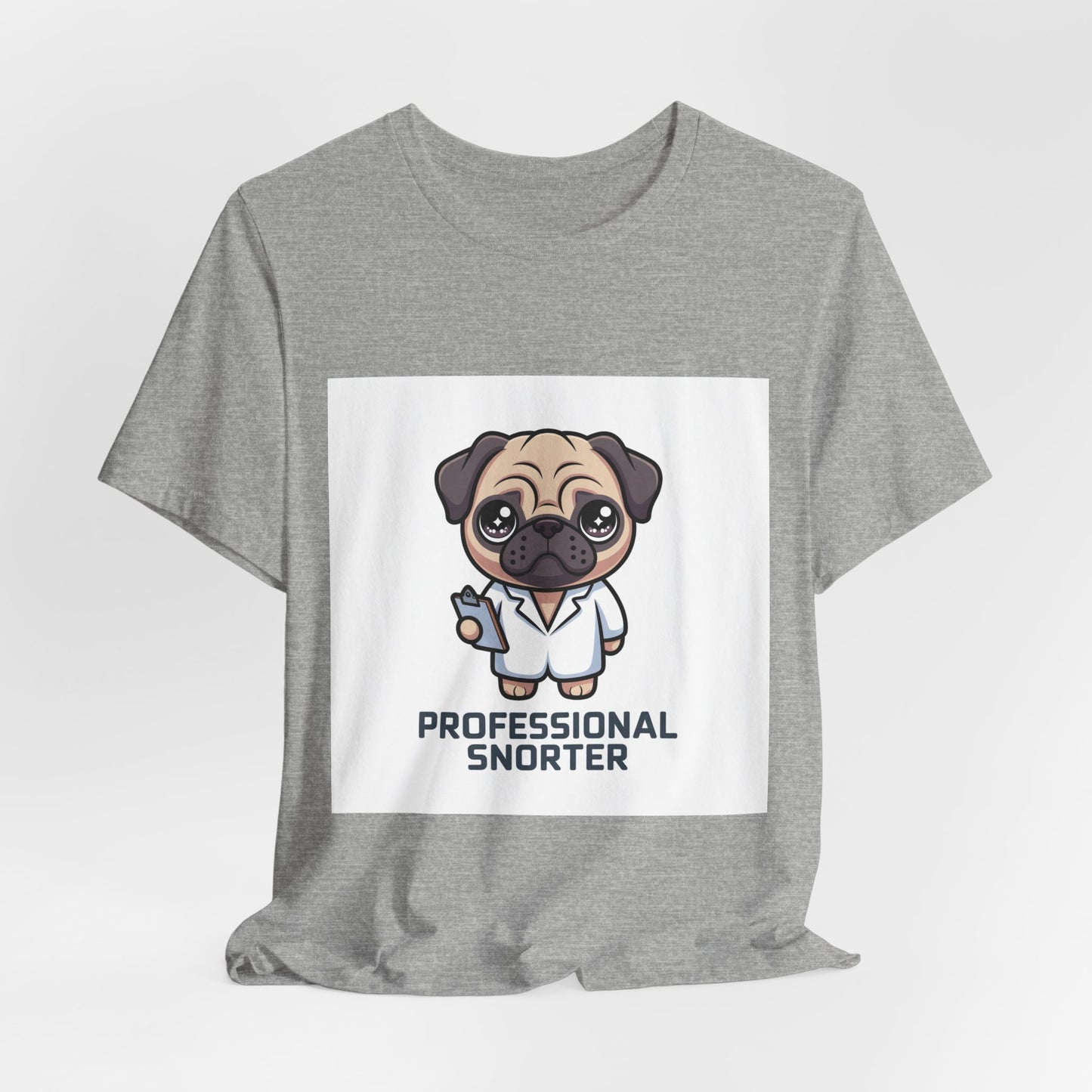Professional Snorter - Funny Pug T-Shirt for Dog Lovers
