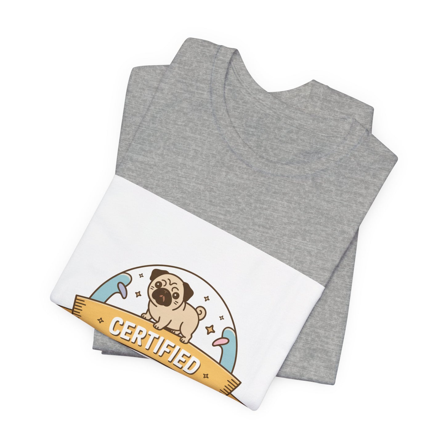 Snort Certified - Funny Pug T-Shirt for Dog Lovers