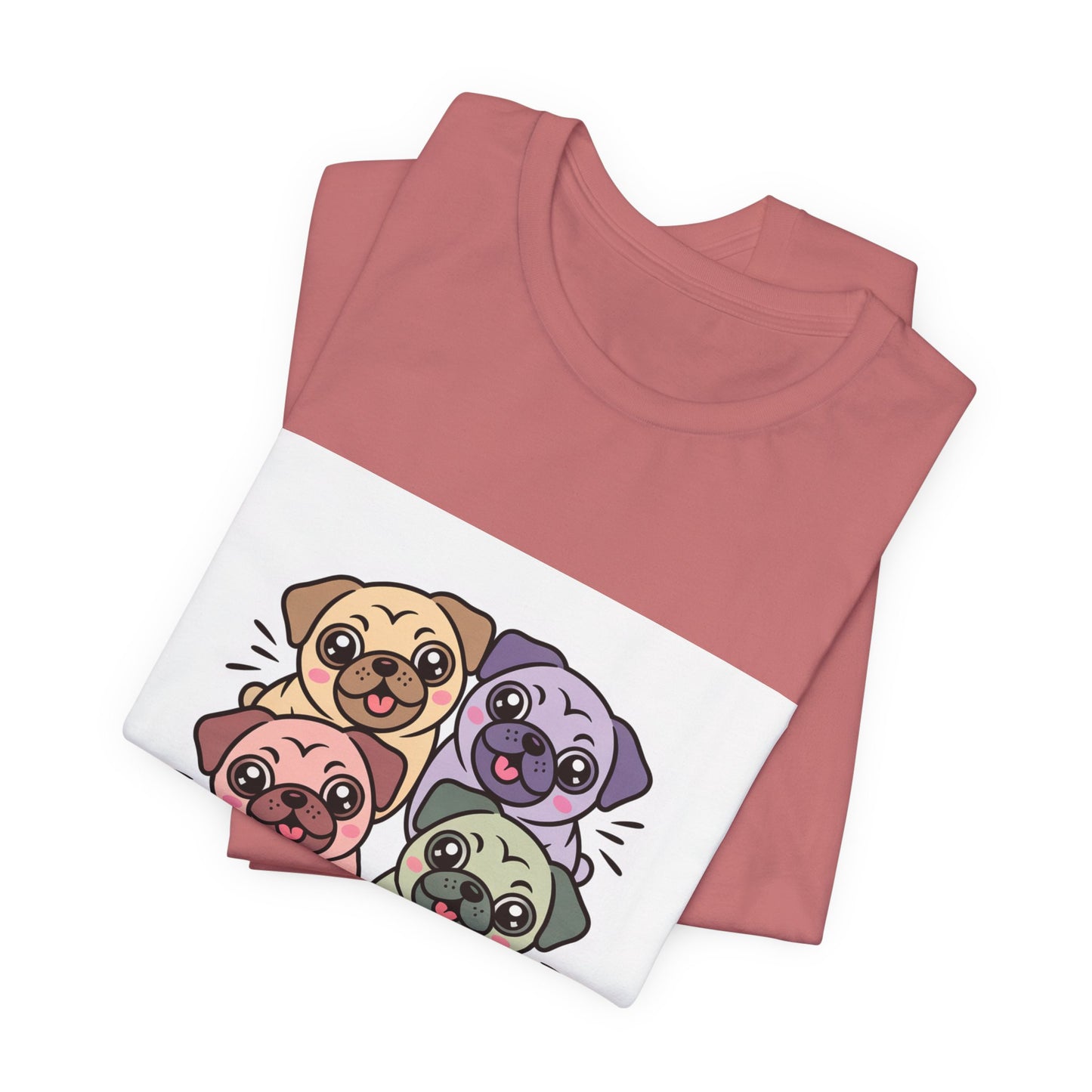 Squad Snorts Together - Funny Pug T-Shirt for Dog Lovers