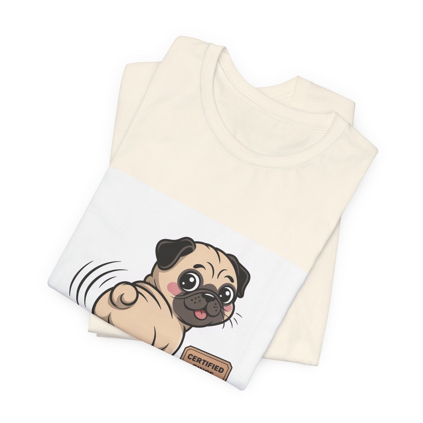 Professional Butt Wiggler - Funny Pug T-Shirt for Dog Lovers