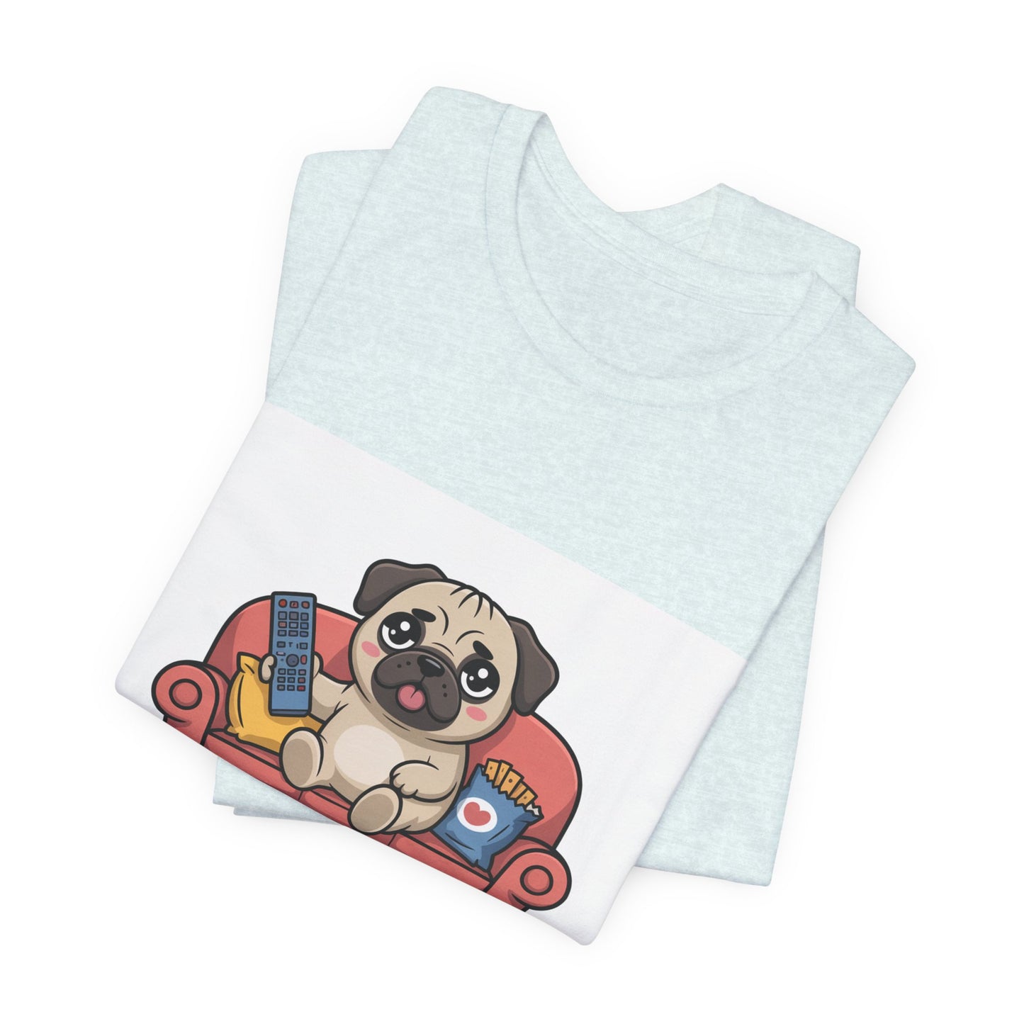 Professional Couch Potato - Funny Pug T-Shirt for Dog Lovers