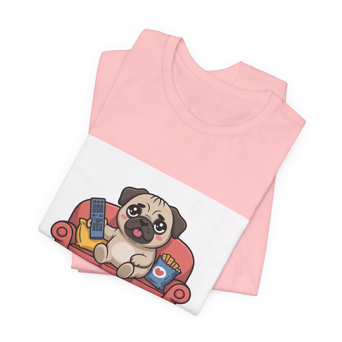 Professional Couch Potato - Funny Pug T-Shirt for Dog Lovers