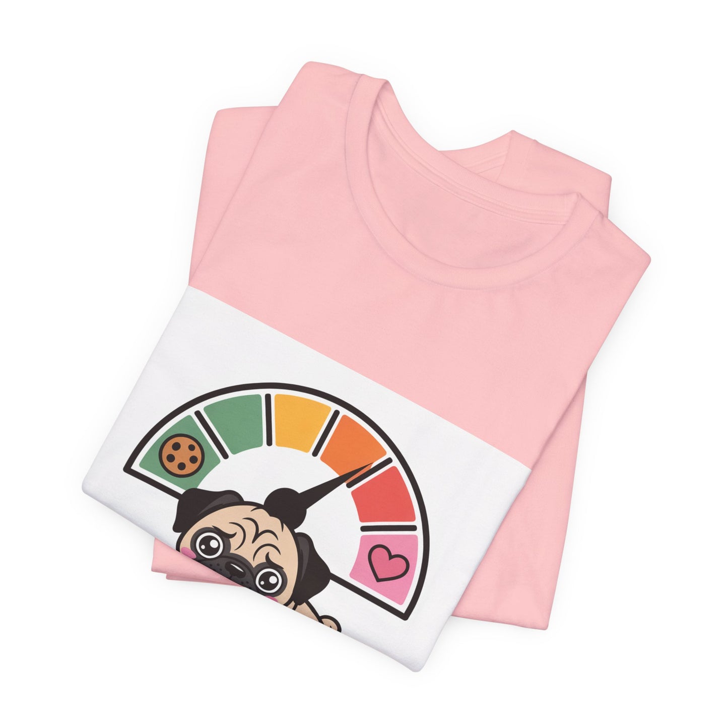 Fueled By Snacks And Cuddles - Funny Pug T-Shirt for Dog Lovers