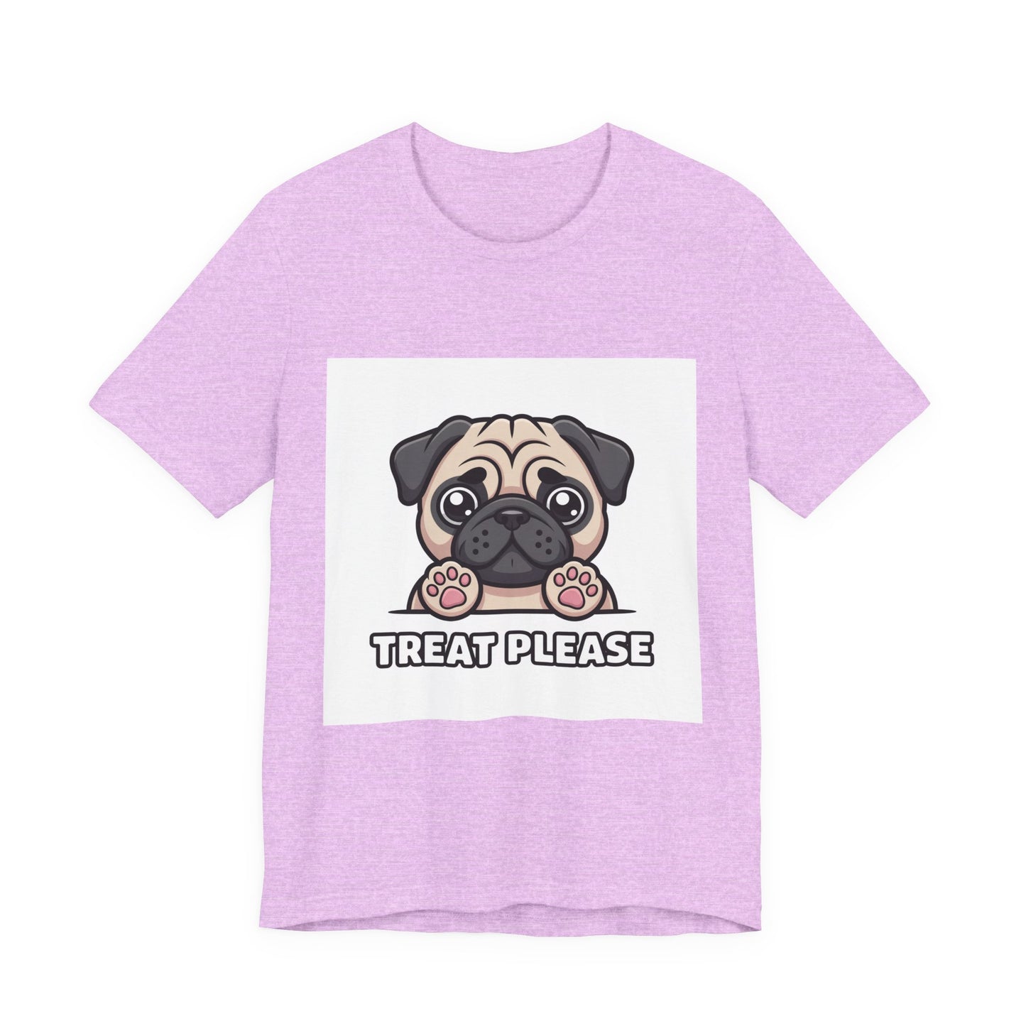 Treat Please - Funny Pug T-Shirt for Dog Lovers