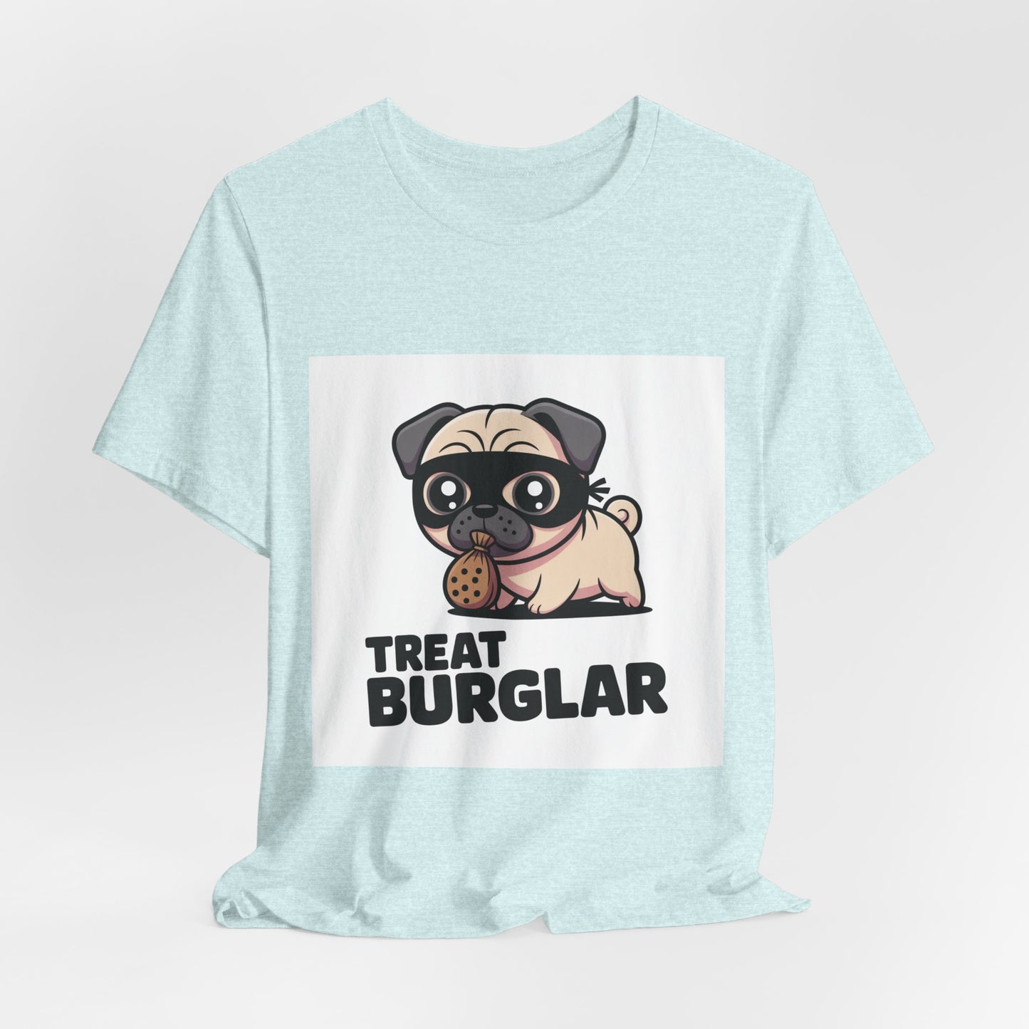 Treat Burglar - Funny Pug T-Shirt for Dog Lovers