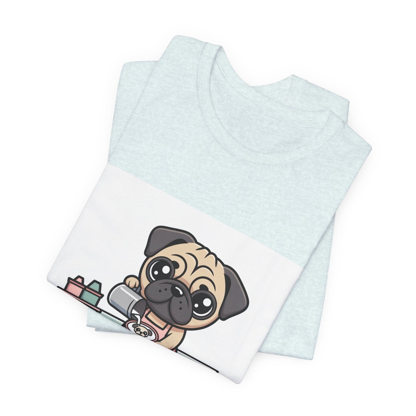 Pugccino Please - Funny Pug T-Shirt for Dog Lovers