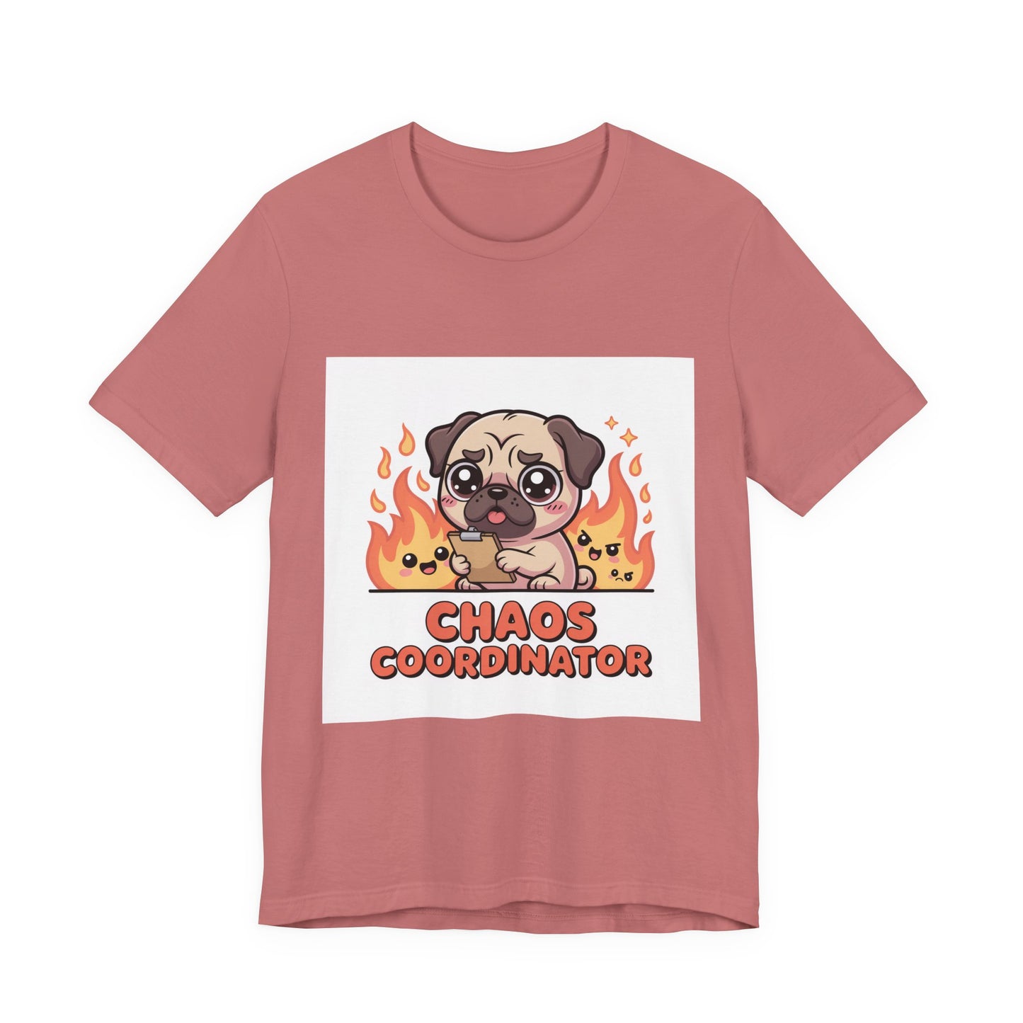 Smol But Mighty - Funny Pug T-Shirt for Dog Lovers