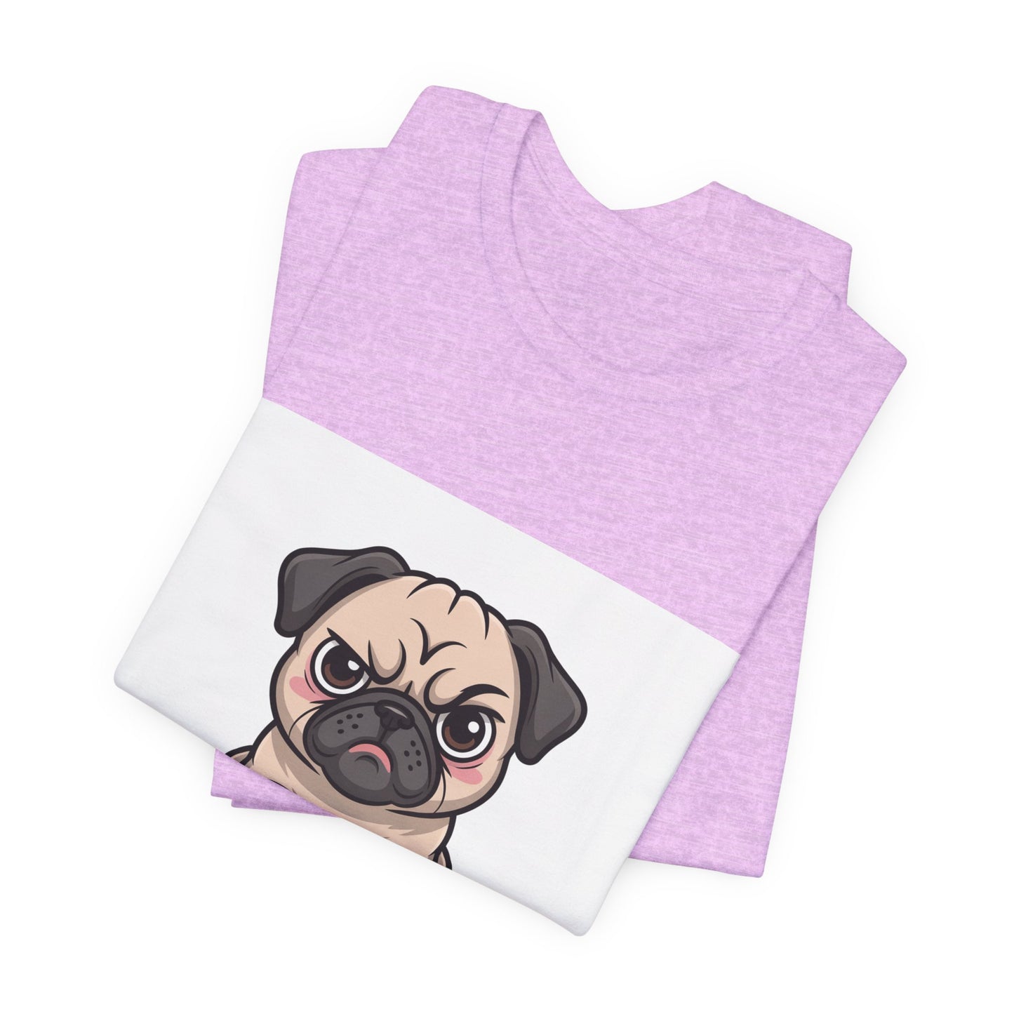 Resting Pug Face - Funny Pug T-Shirt for Dog Lovers