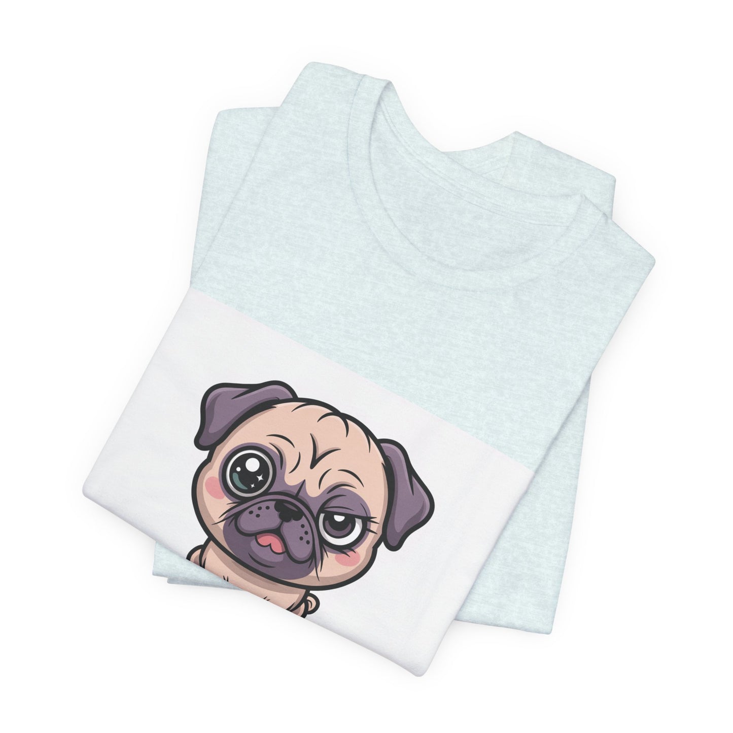Cute But Psycho - Funny Pug T-Shirt for Dog Lovers