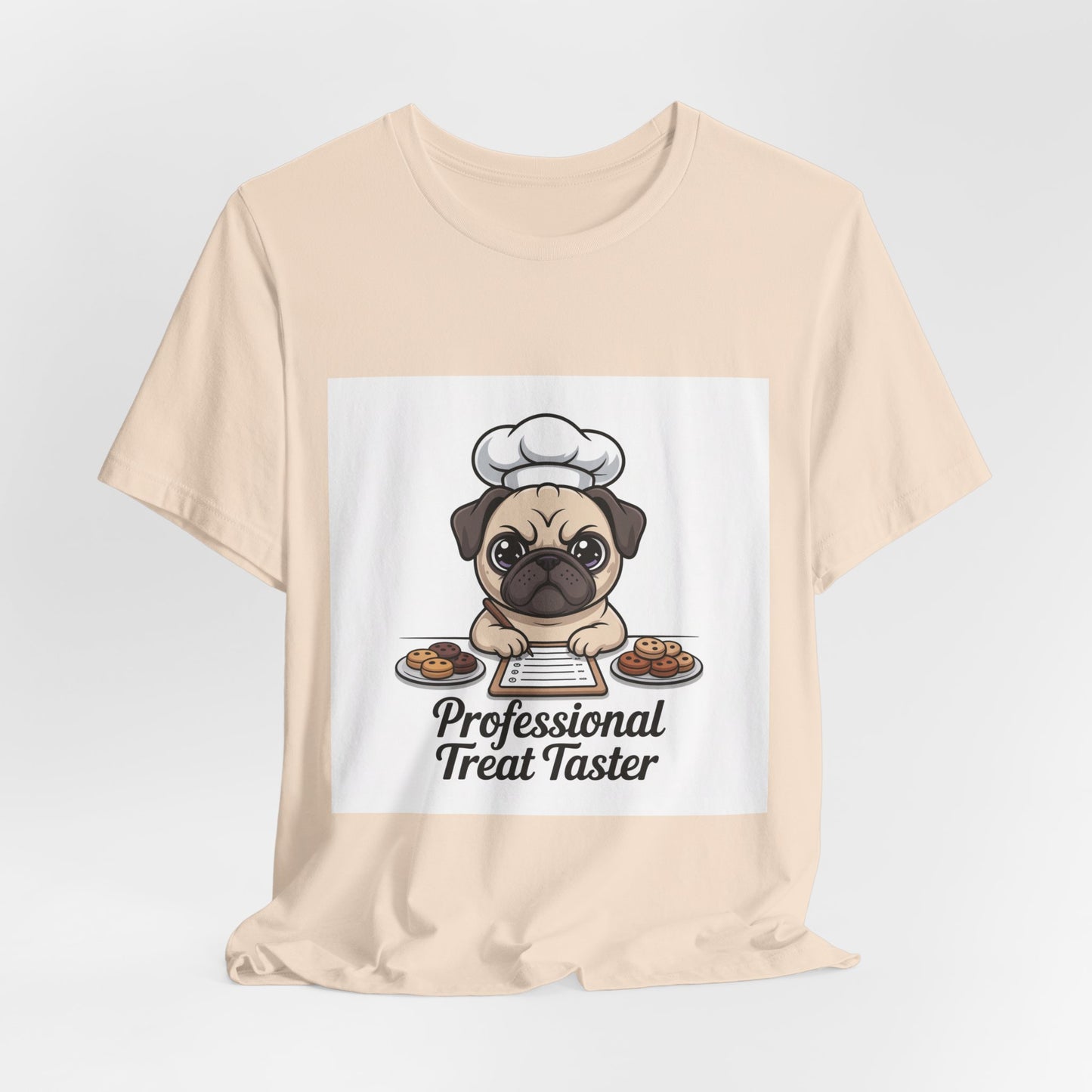 Professional Treat Taster - Funny Pug T-Shirt for Dog Lovers