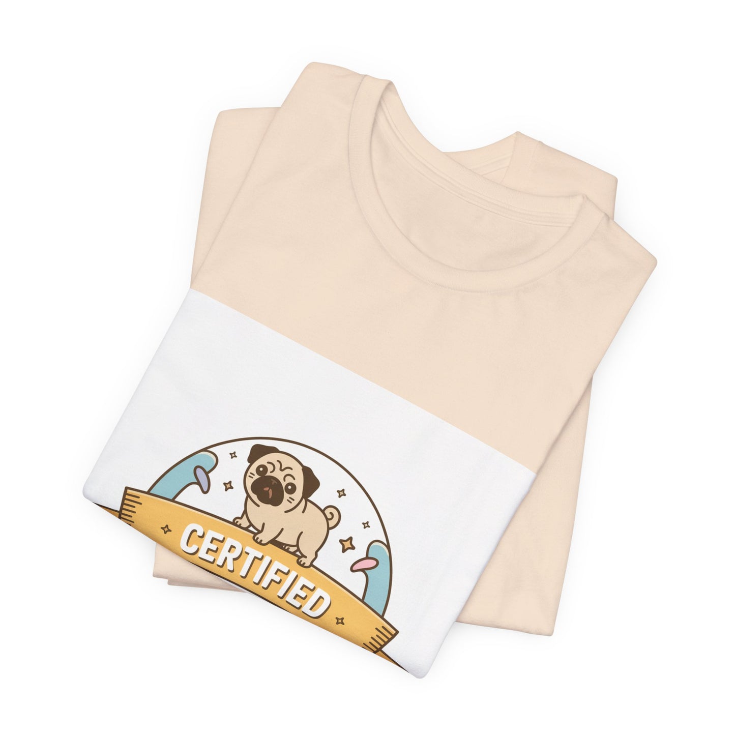 Snort Certified - Funny Pug T-Shirt for Dog Lovers