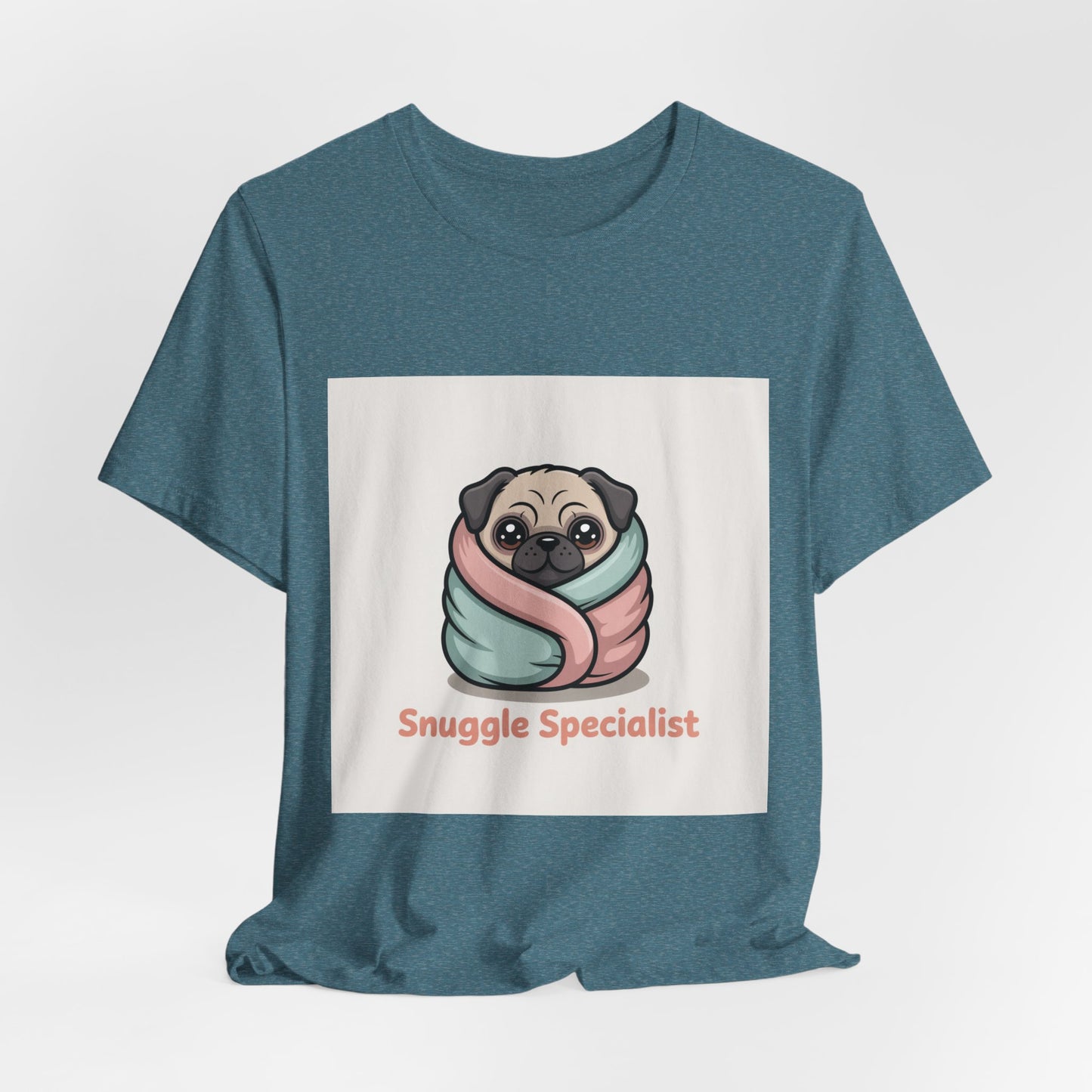 Snuggle Specialist - Funny Pug T-Shirt for Dog Lovers