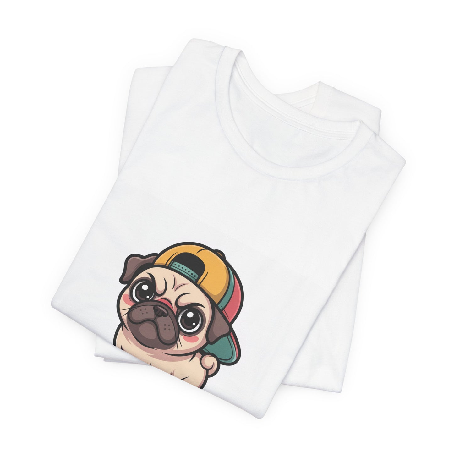 Happiness Is A Warm Pug - Funny Pug T-Shirt for Dog Lovers