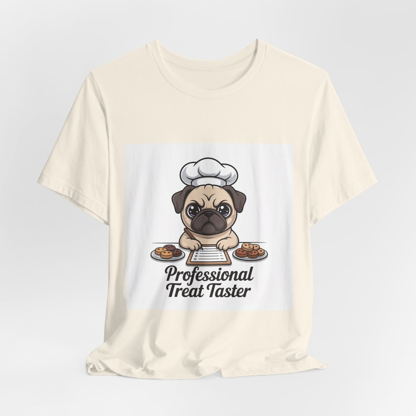 Professional Treat Taster - Funny Pug T-Shirt for Dog Lovers
