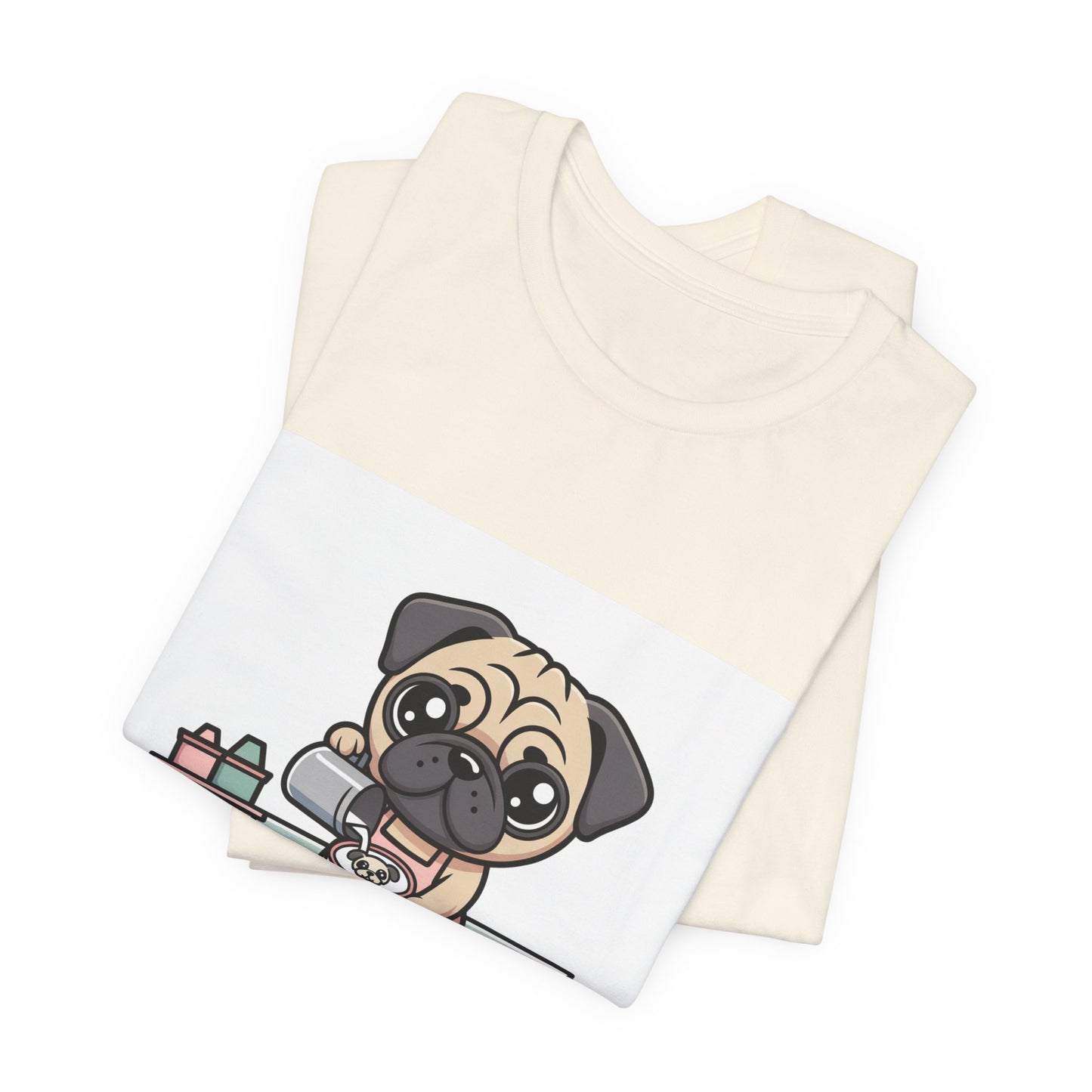 Pugccino Please - Funny Pug T-Shirt for Dog Lovers