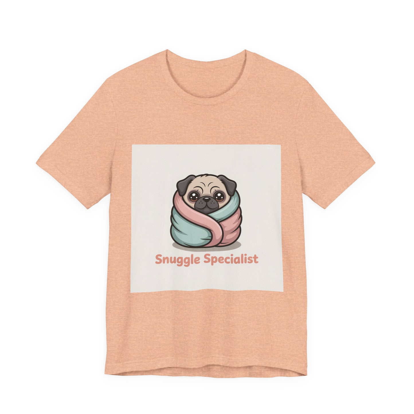 Snuggle Specialist - Funny Pug T-Shirt for Dog Lovers