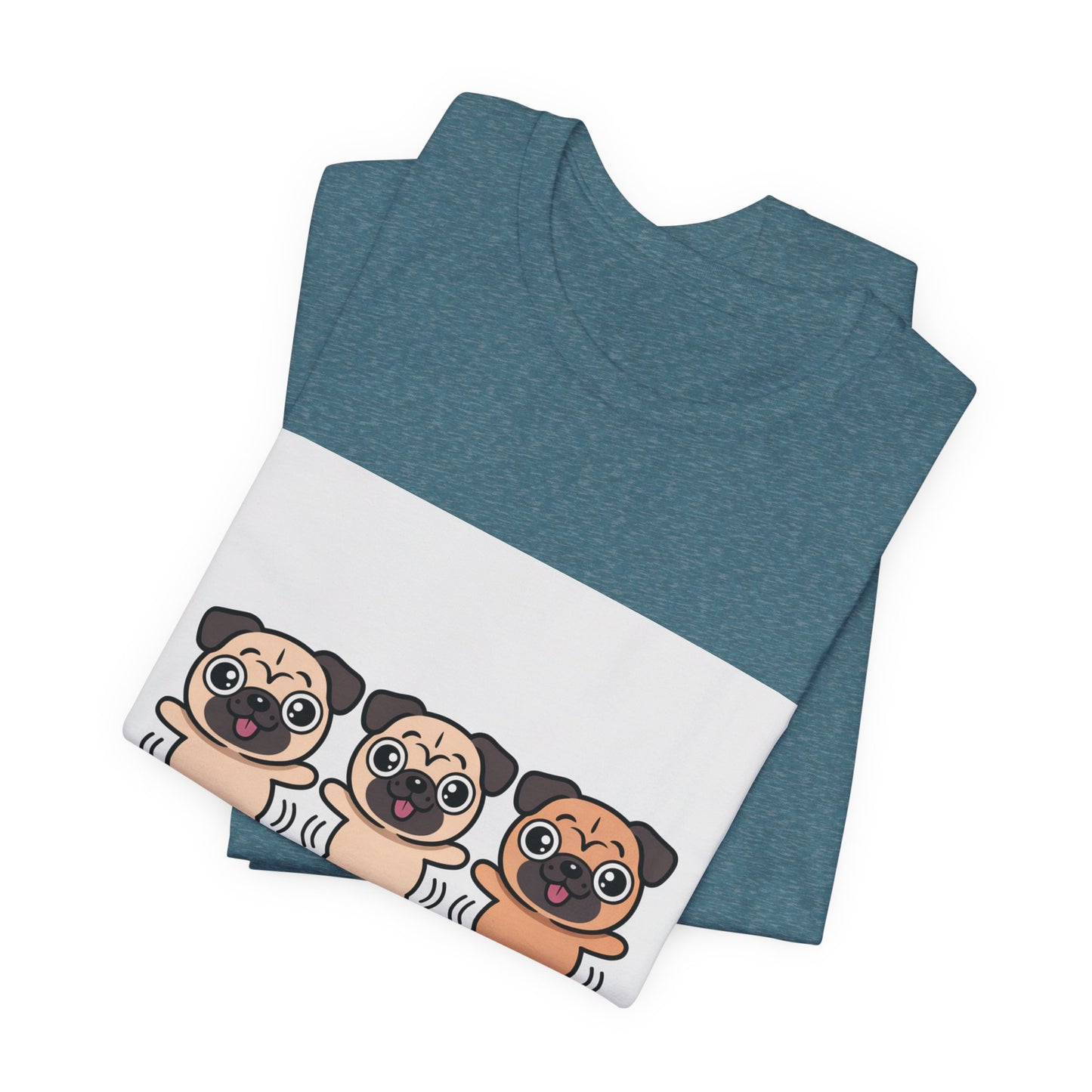 Wiggle Squad Goals - Funny Pug T-Shirt for Dog Lovers