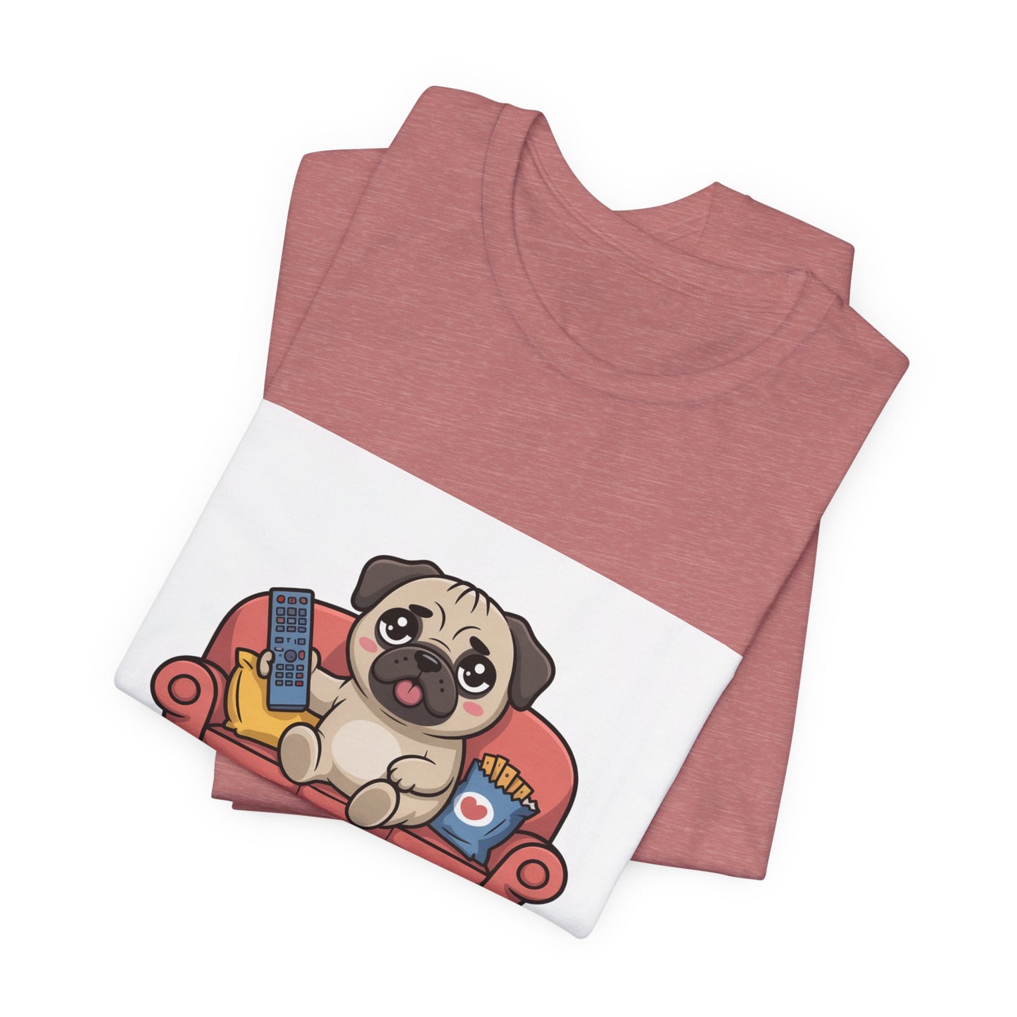 Professional Couch Potato - Funny Pug T-Shirt for Dog Lovers