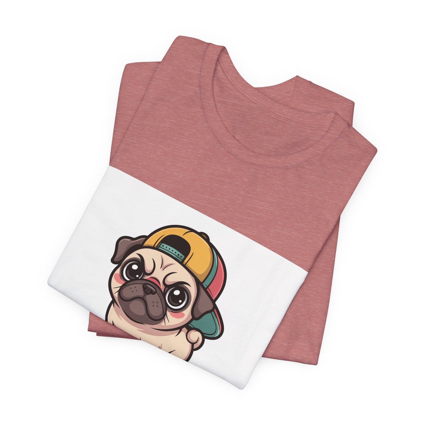 Happiness Is A Warm Pug - Funny Pug T-Shirt for Dog Lovers