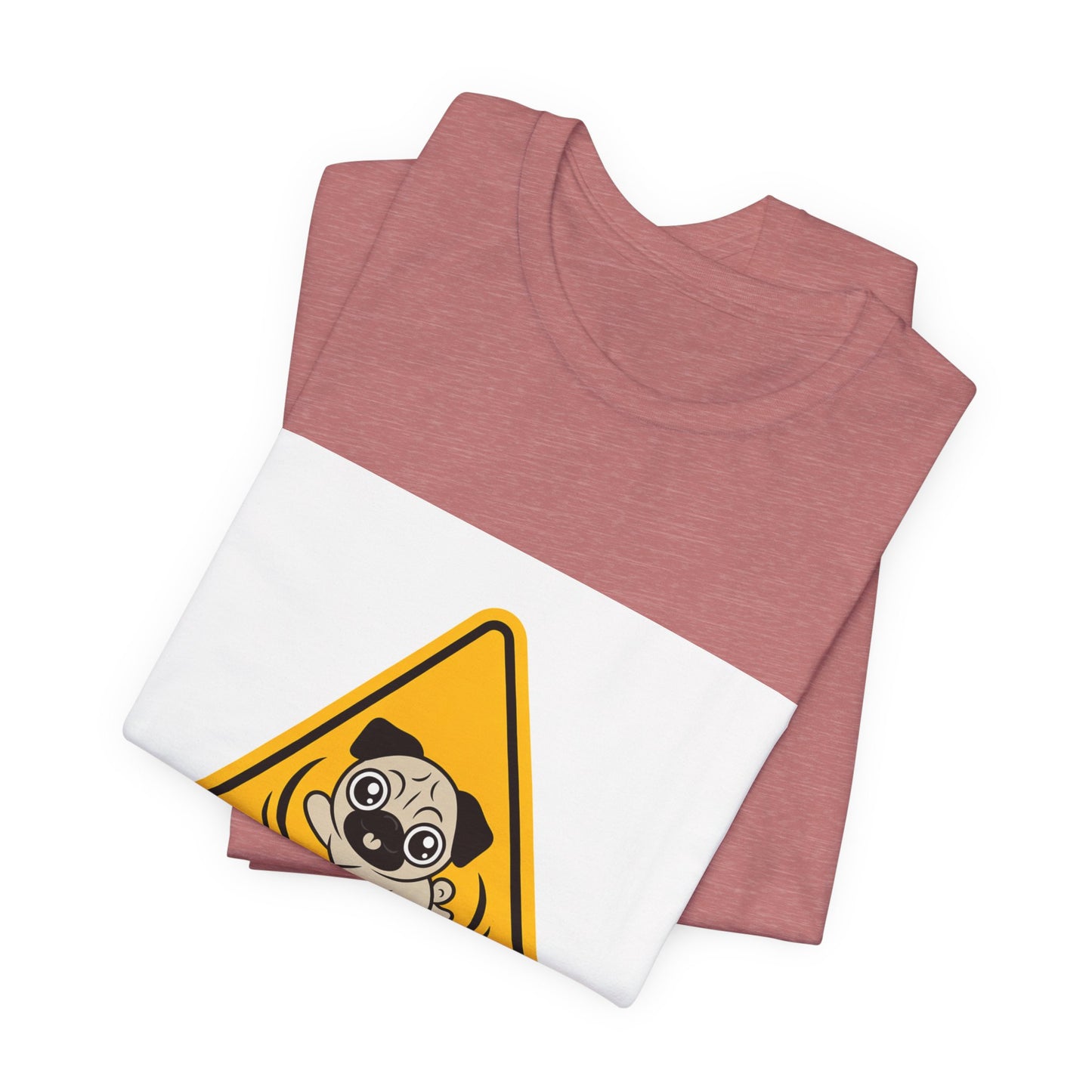 Warning: Excessive Wiggling Ahead - Funny Pug T-Shirt