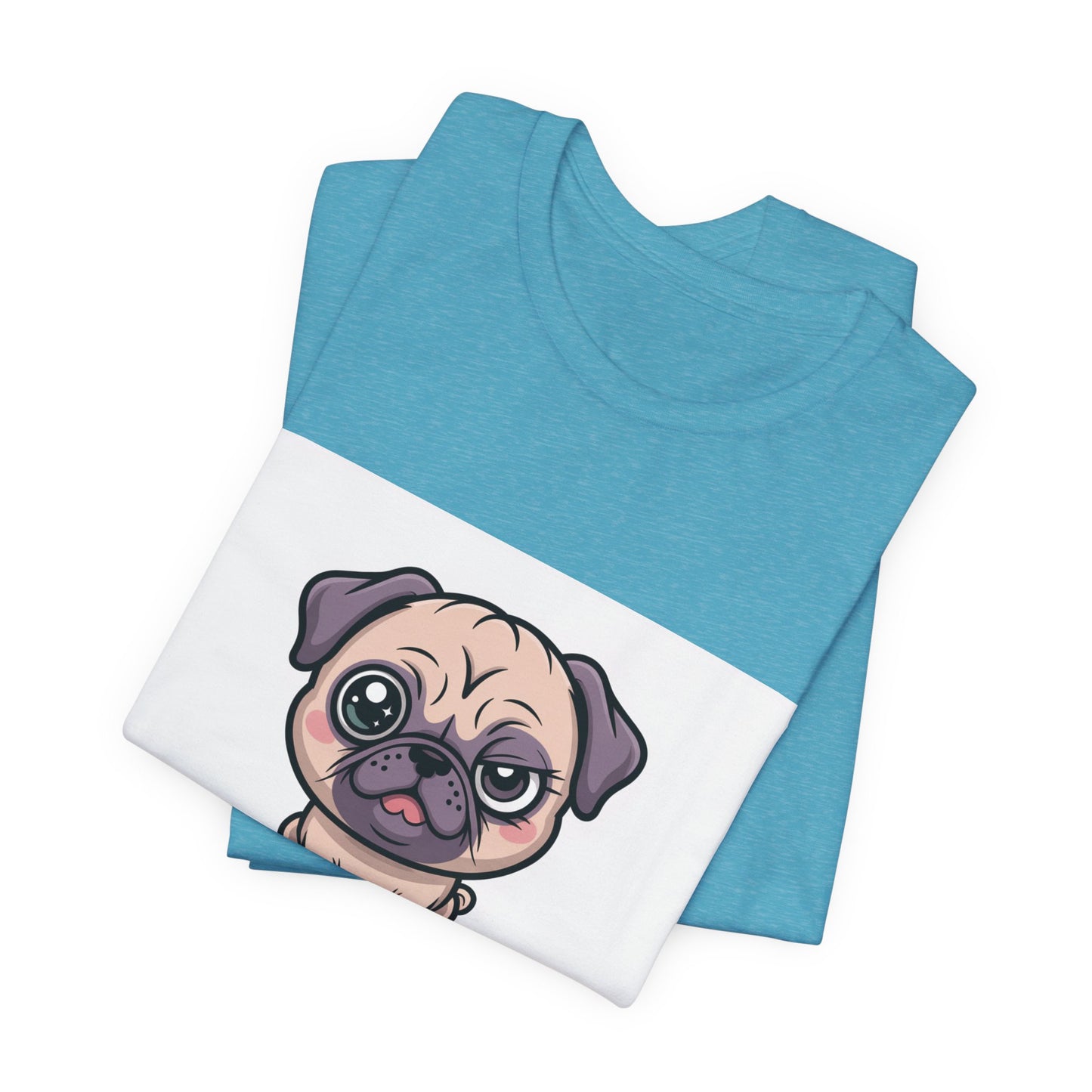 Cute But Psycho - Funny Pug T-Shirt for Dog Lovers