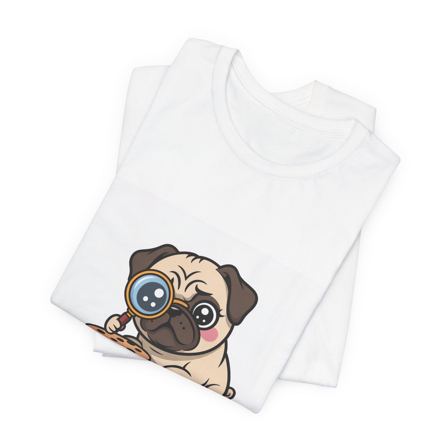 Snack Connoisseur - Funny Pug T-Shirt for Dog Lovers