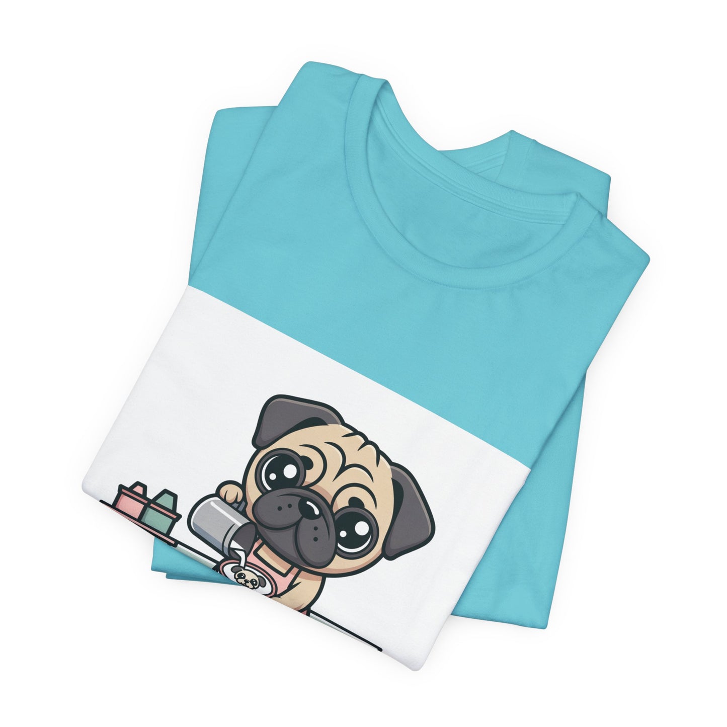 Pugccino Please - Funny Pug T-Shirt for Dog Lovers